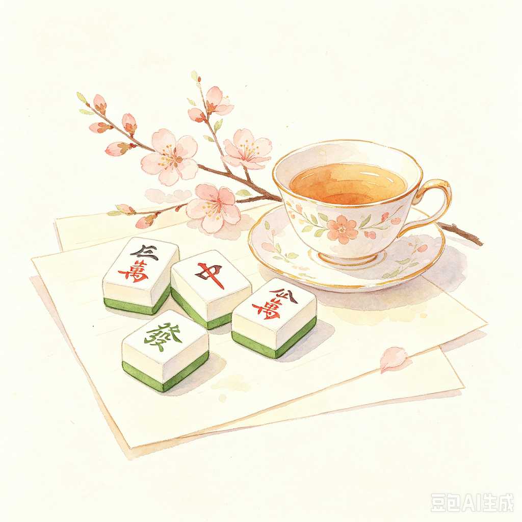 holiday themed mahjong tiles